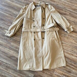 Classic Tan Trench Coat
